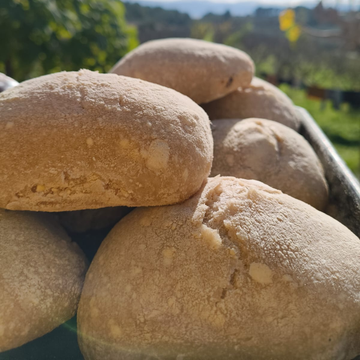 Panecillos Ciabatta 2u