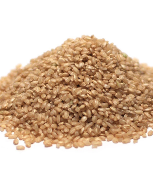 Rice brown round